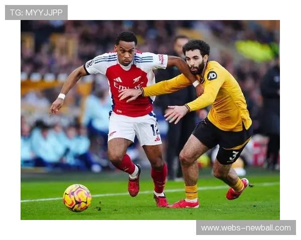 特写：阿森纳后防线区域联防出现漏洞被狼队抓住机会扳平